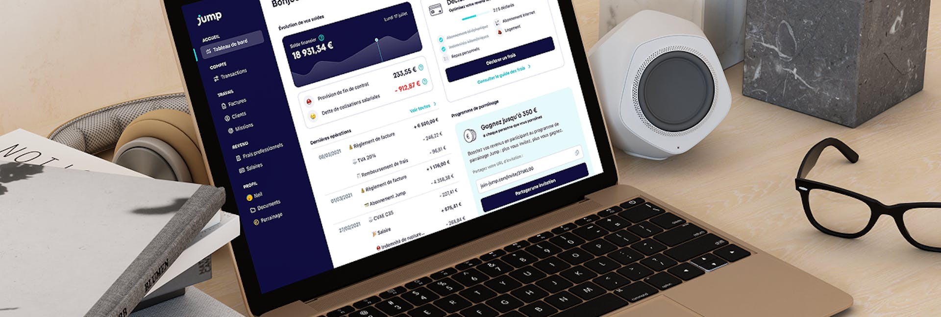 Jump Portage : l'outil des salariés portés chez Jump