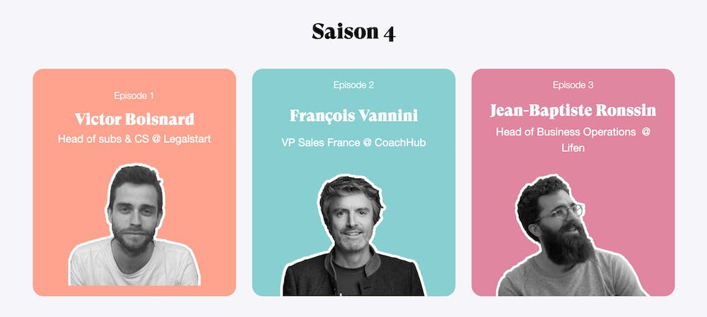 Un aperçu des intervenants du Podcast l'Arène (Mantra)