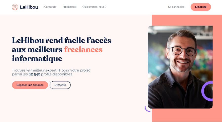 Aperçu de la plateforme LeHibou