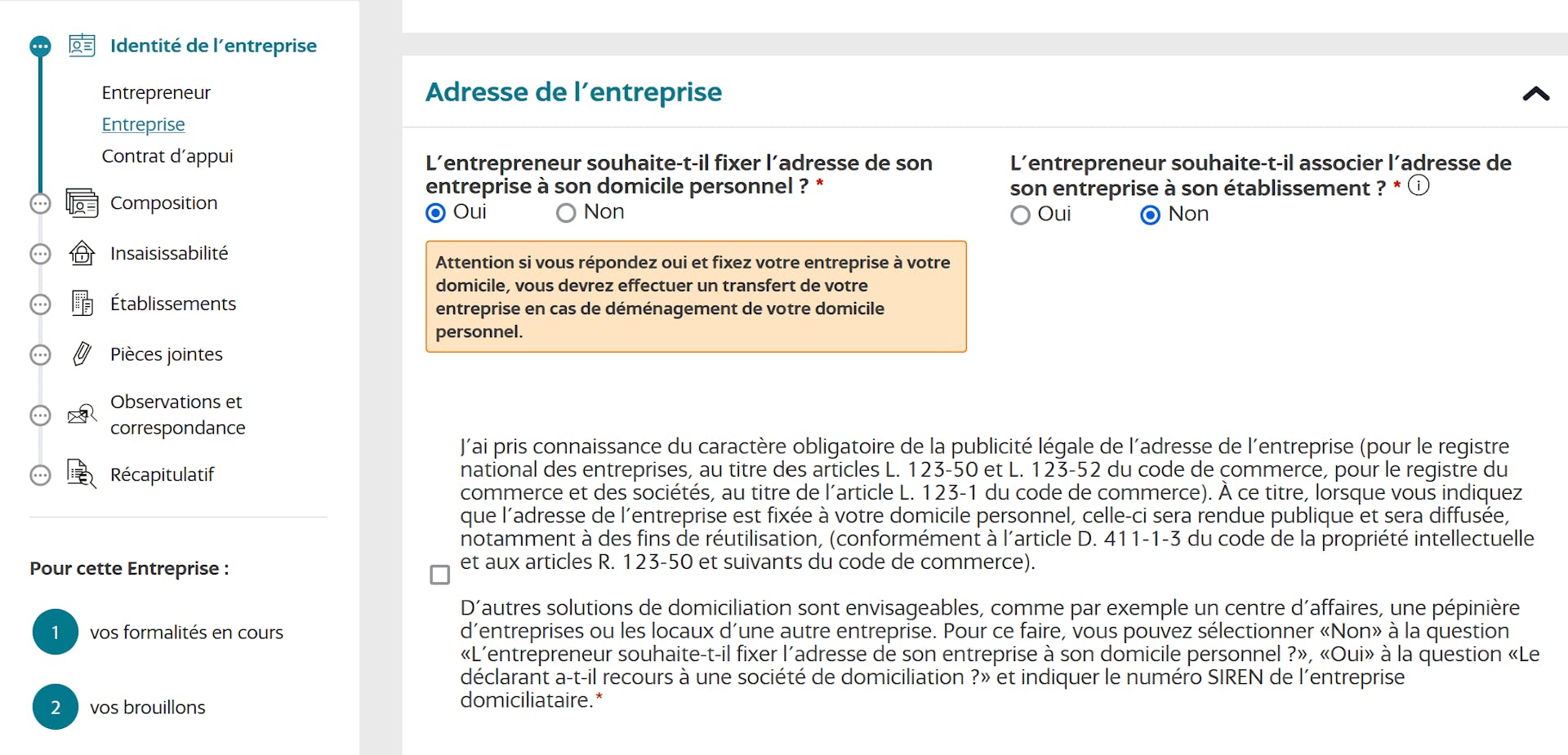 Déclarer son changement d'adresse à l'INPI quand on est auto-entrepreneur
