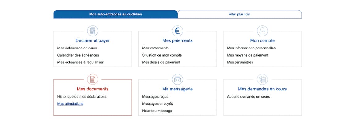 Obtenir attestation de paiement CPF sur le site de l'Urssaf