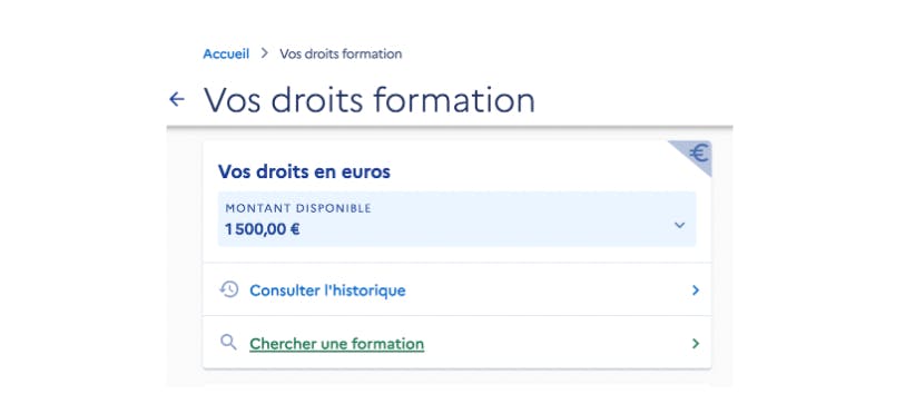 Choisir une formation éligible au CPF