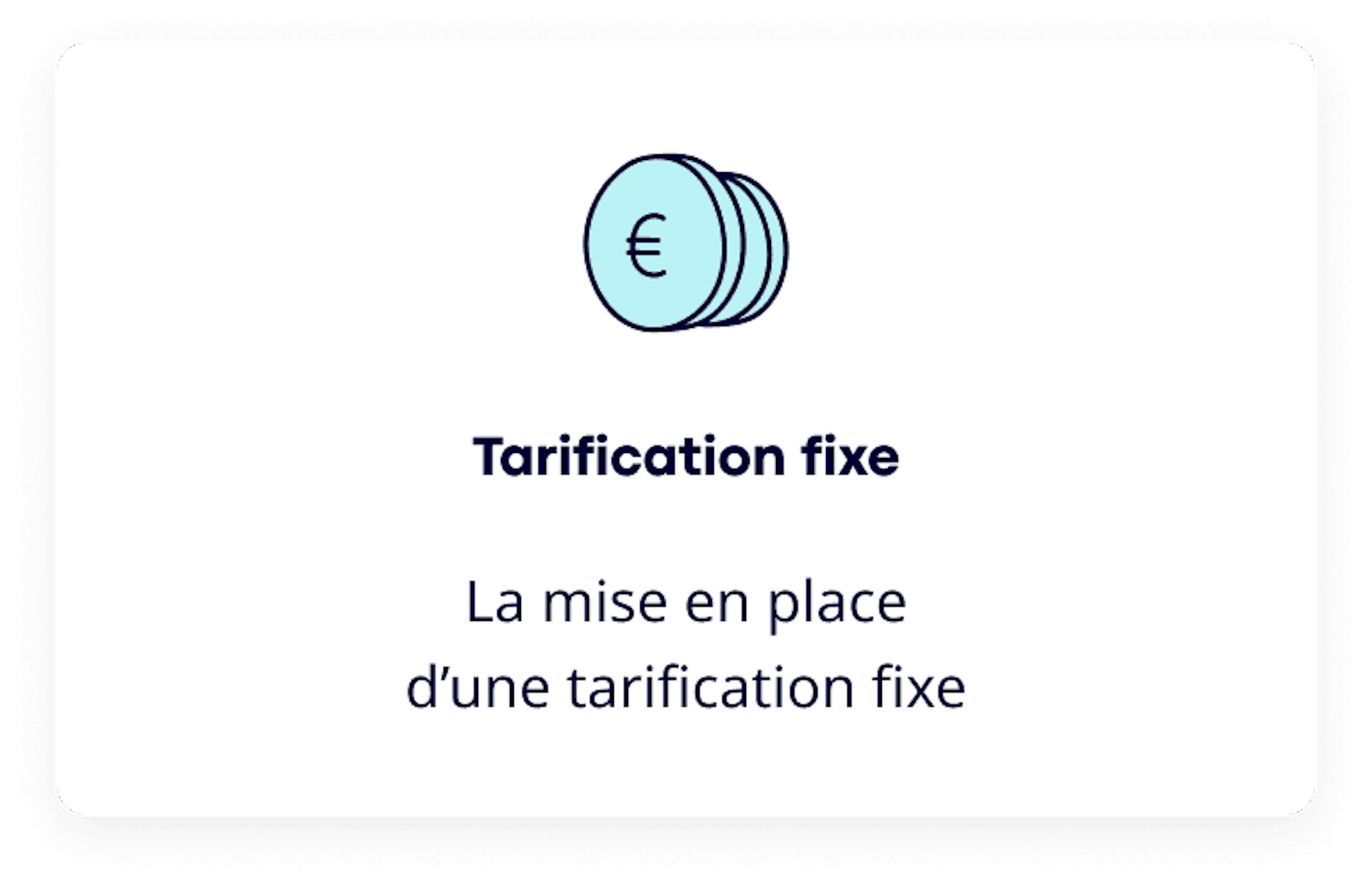 tarification fixe