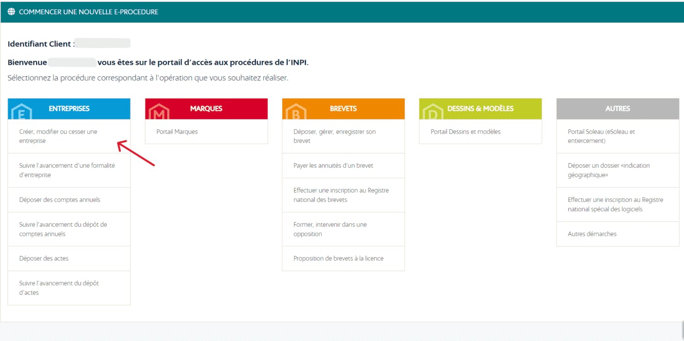 Changement activité micro-entreprise procédure