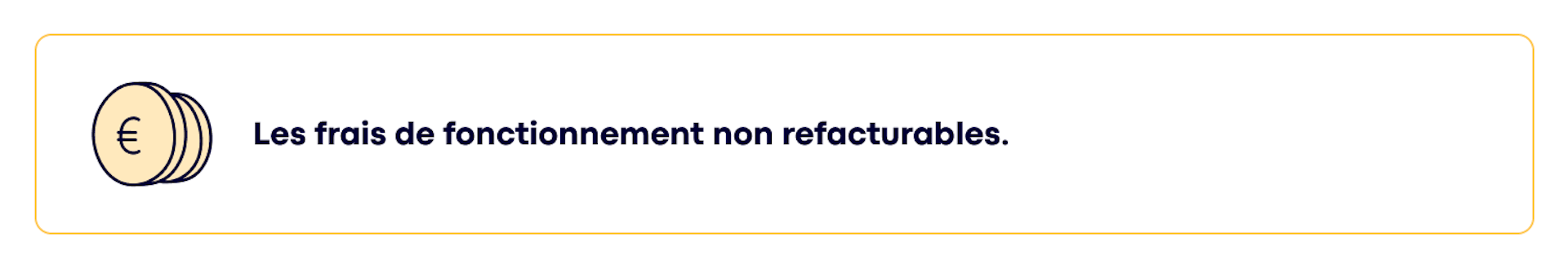 Frais de fonctionnement non refacturables en portage salarial
