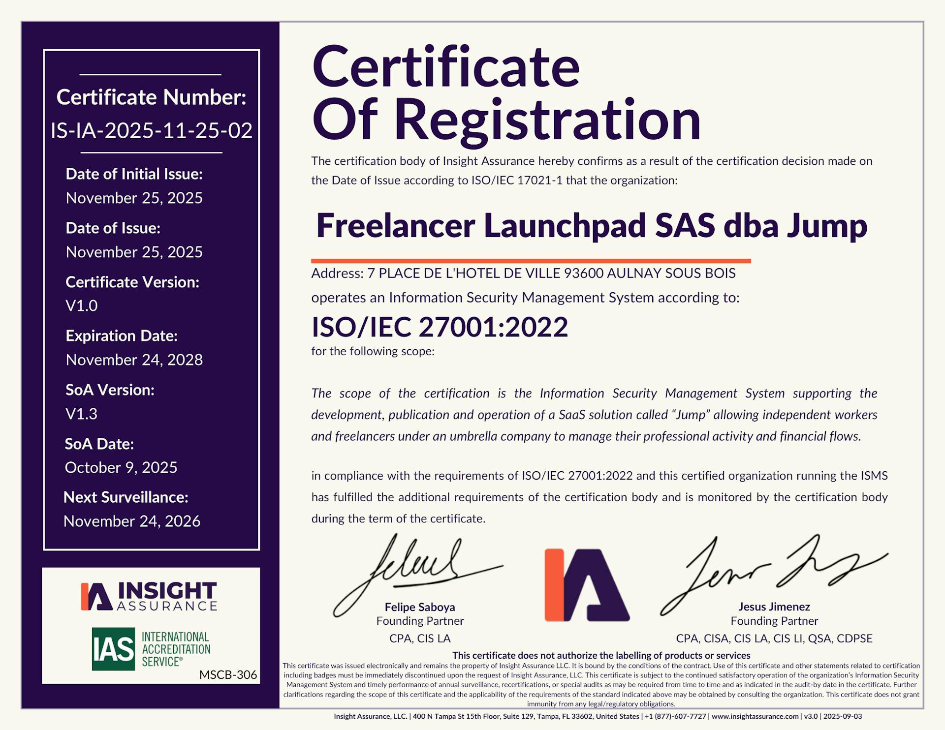 certificate of registration 1