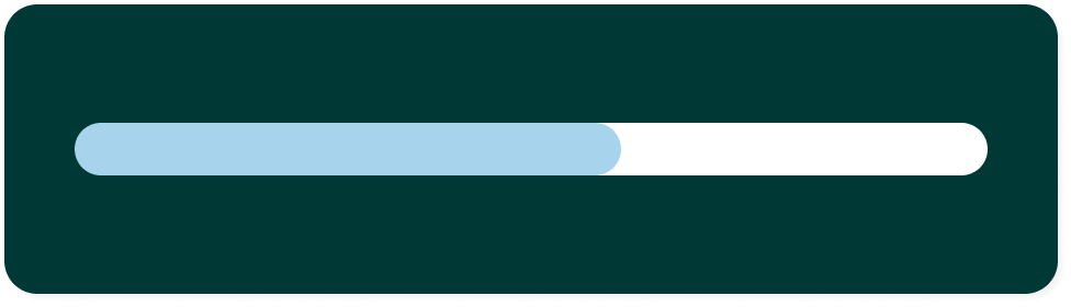 Screenshot of a progress bar