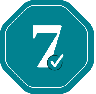 7 for 7 donation bonus badge