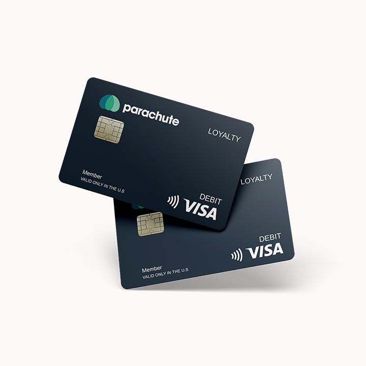 Image of Parachute earnings card.