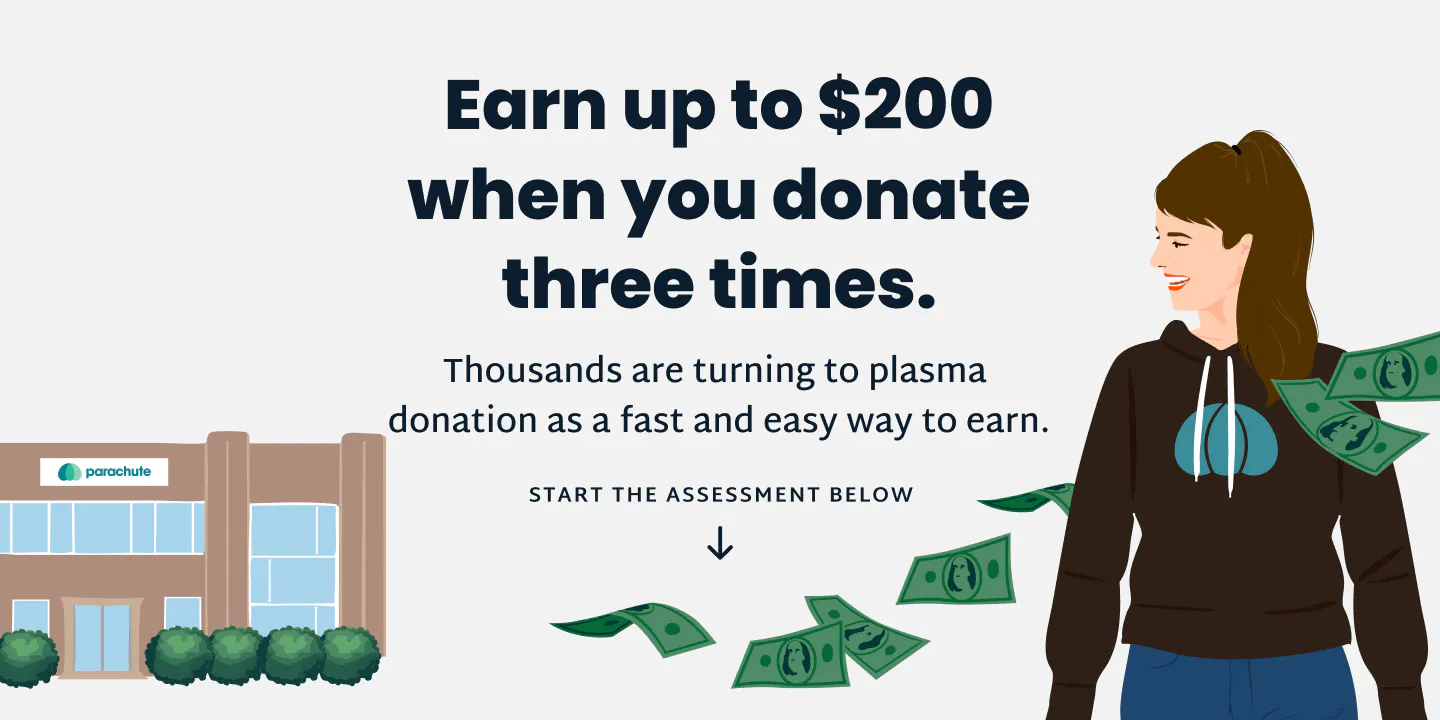 Earn up to 200 when you donate three times
