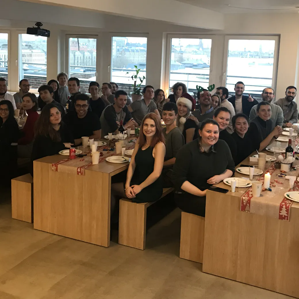 Traditional Danish Christmas dinner called julefrokost