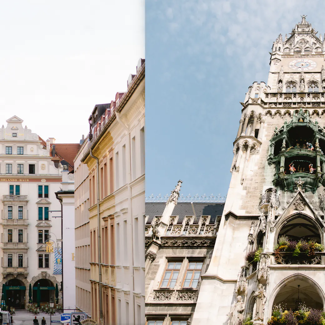 Munich's iconic buildings