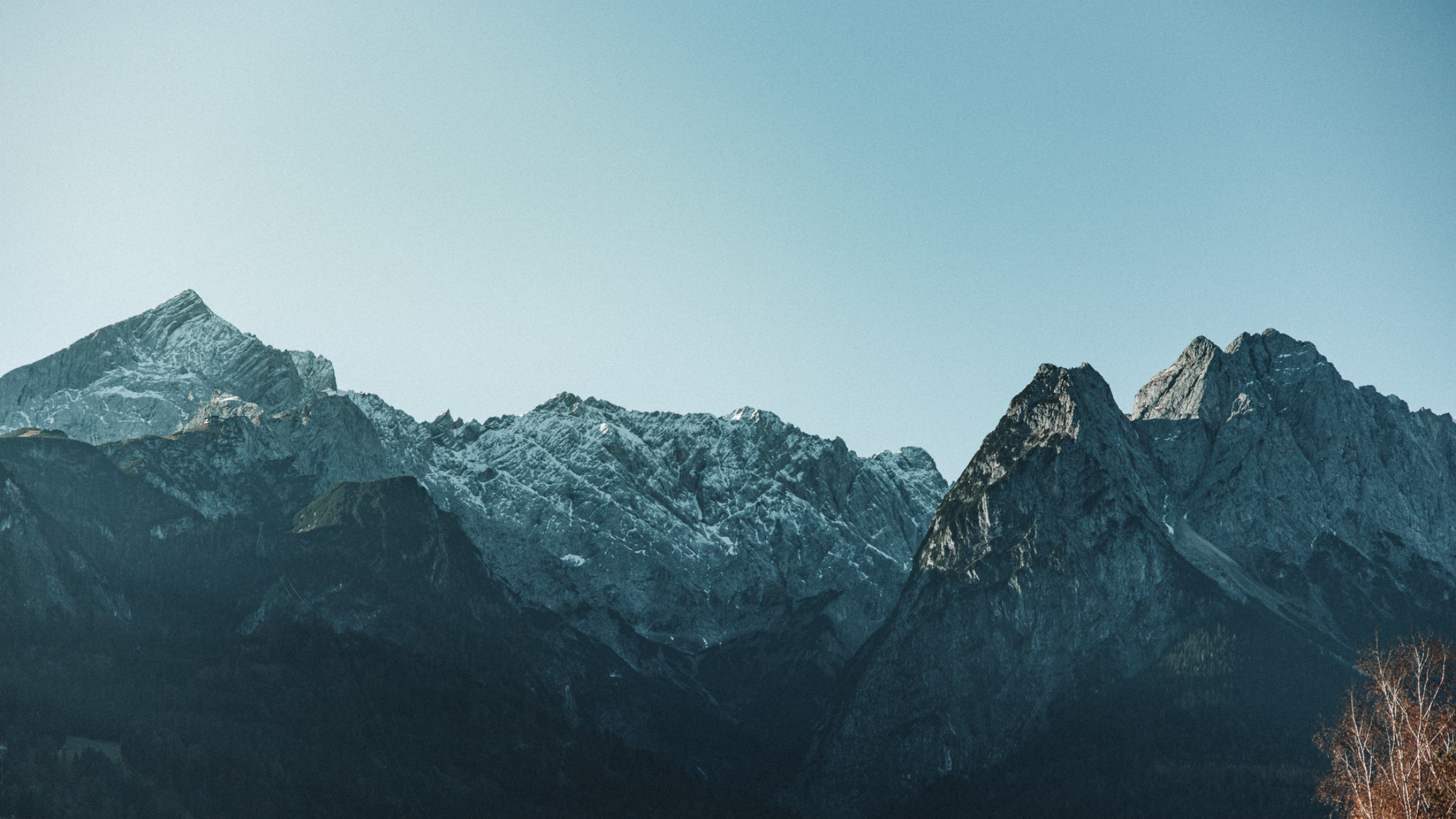 Mountain panorama from Munich