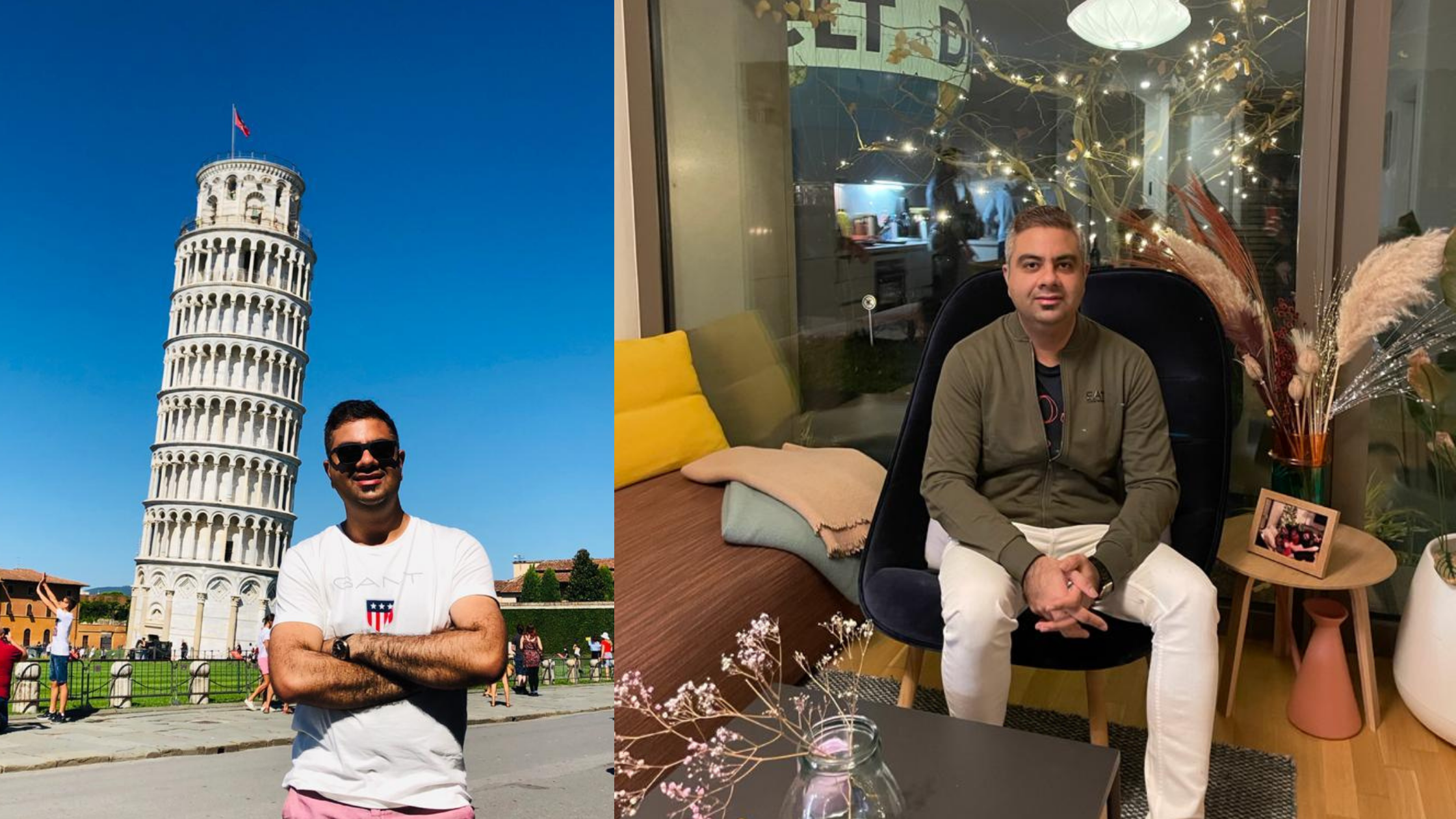 LifeX member Kamran travelling in Italy and in his LifeX home in Berlin