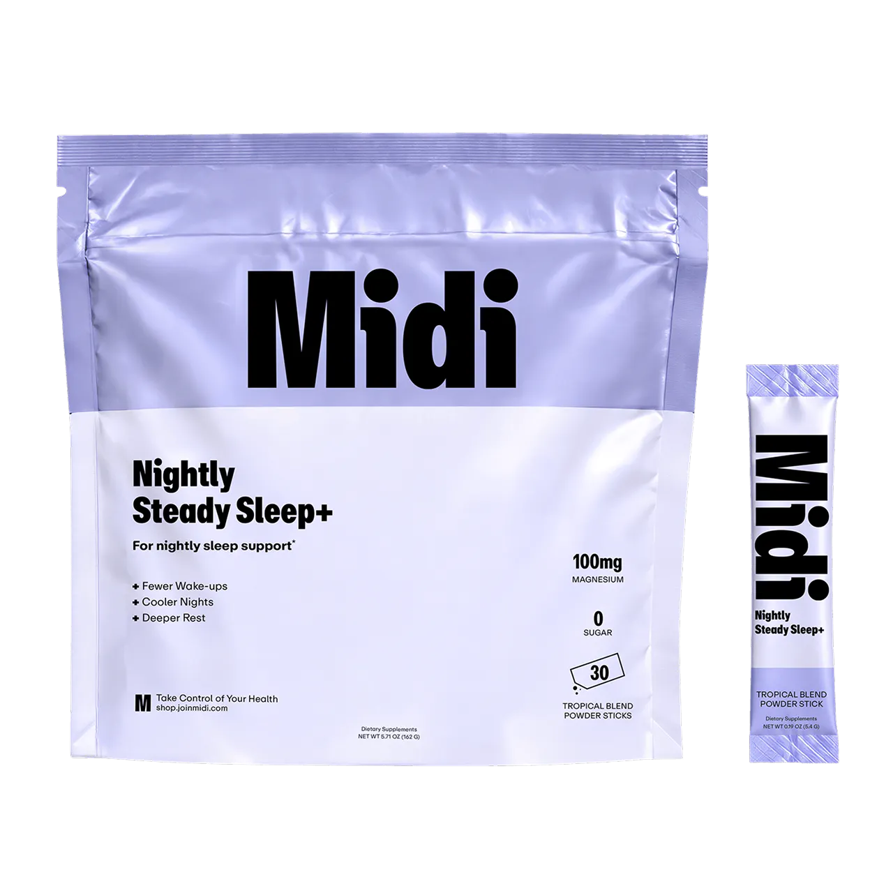 package of nightly sleep powder packets