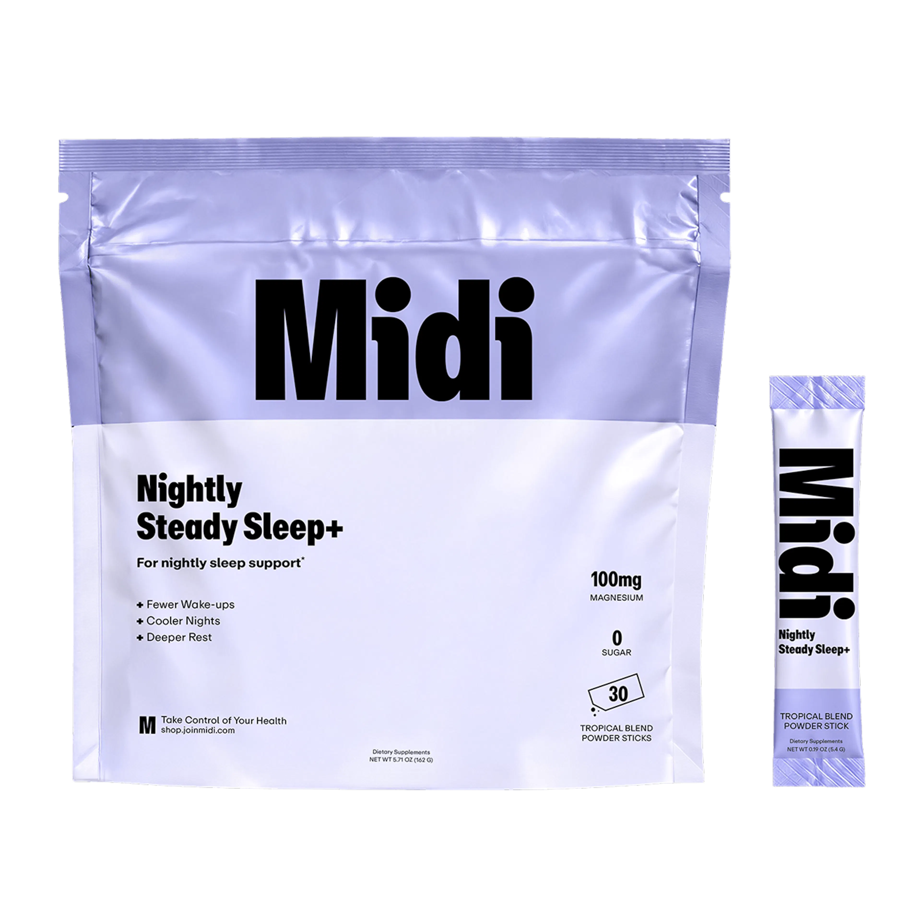 package of nightly sleep powder packets