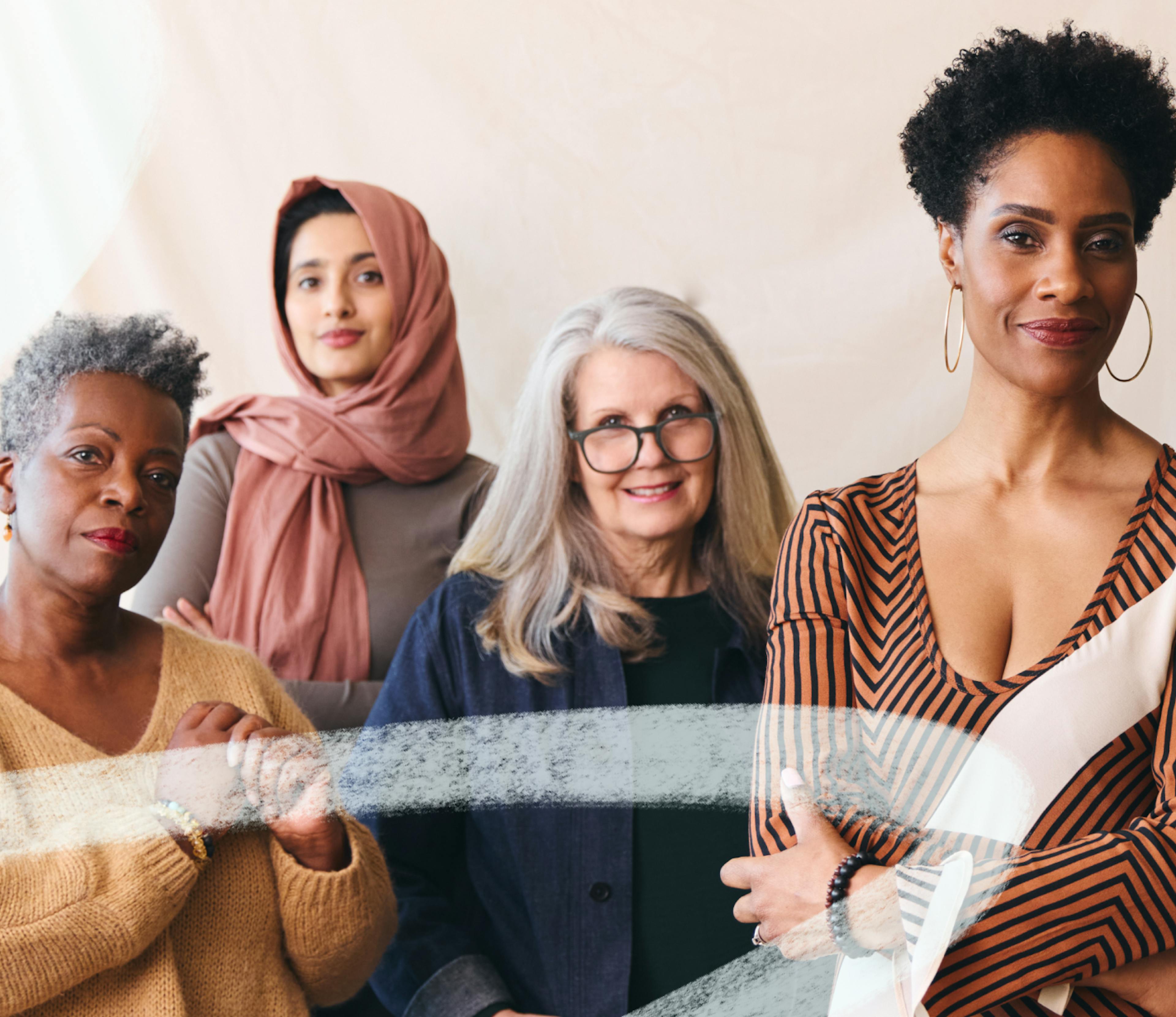 group of women facing camera