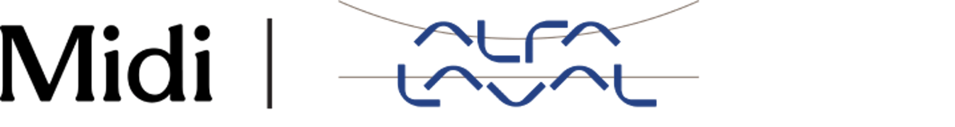 Midi and Alfa Laval logos
