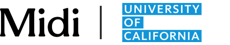 Midi and University of California logos