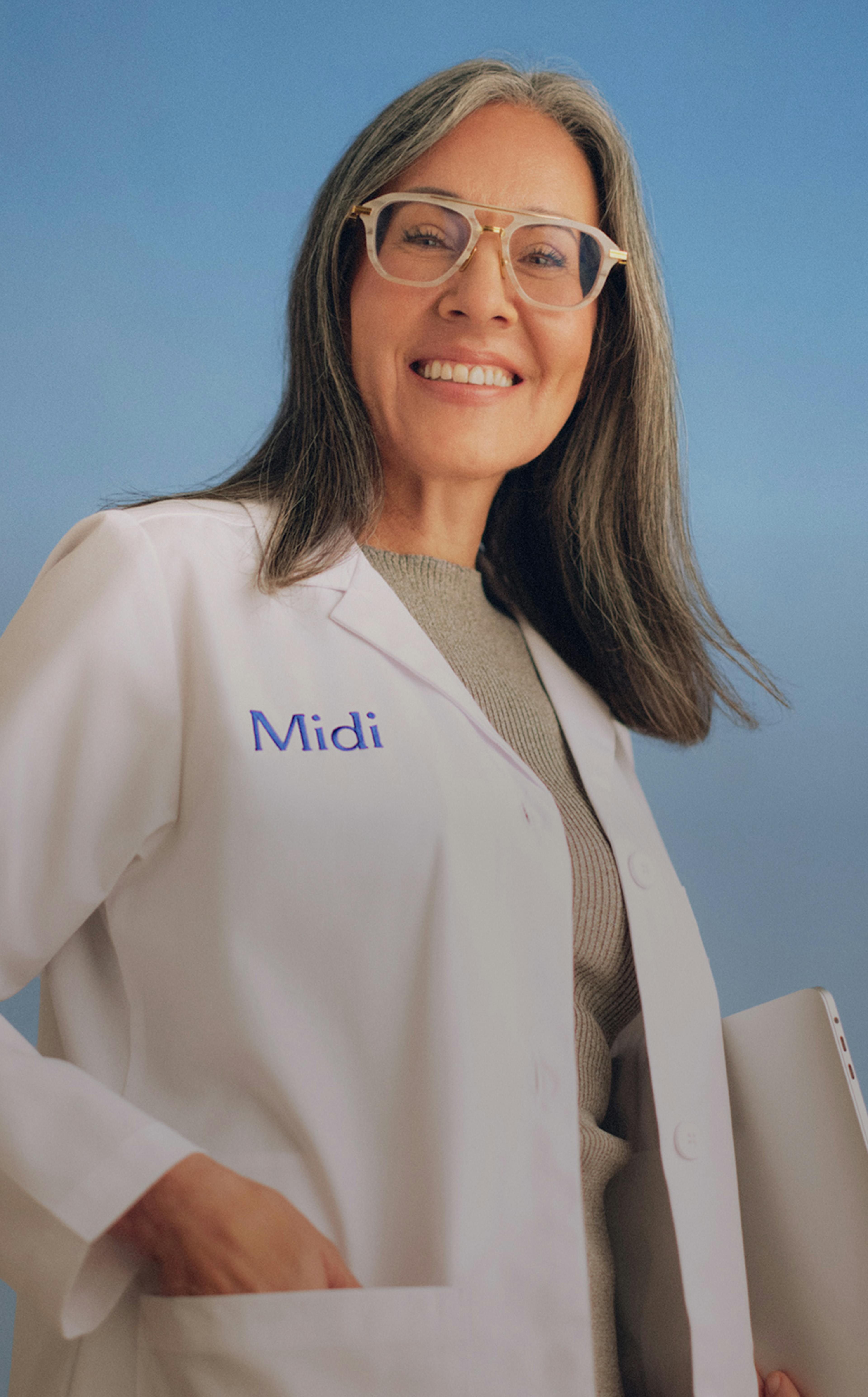 Photograph of Midi Clinician smiling