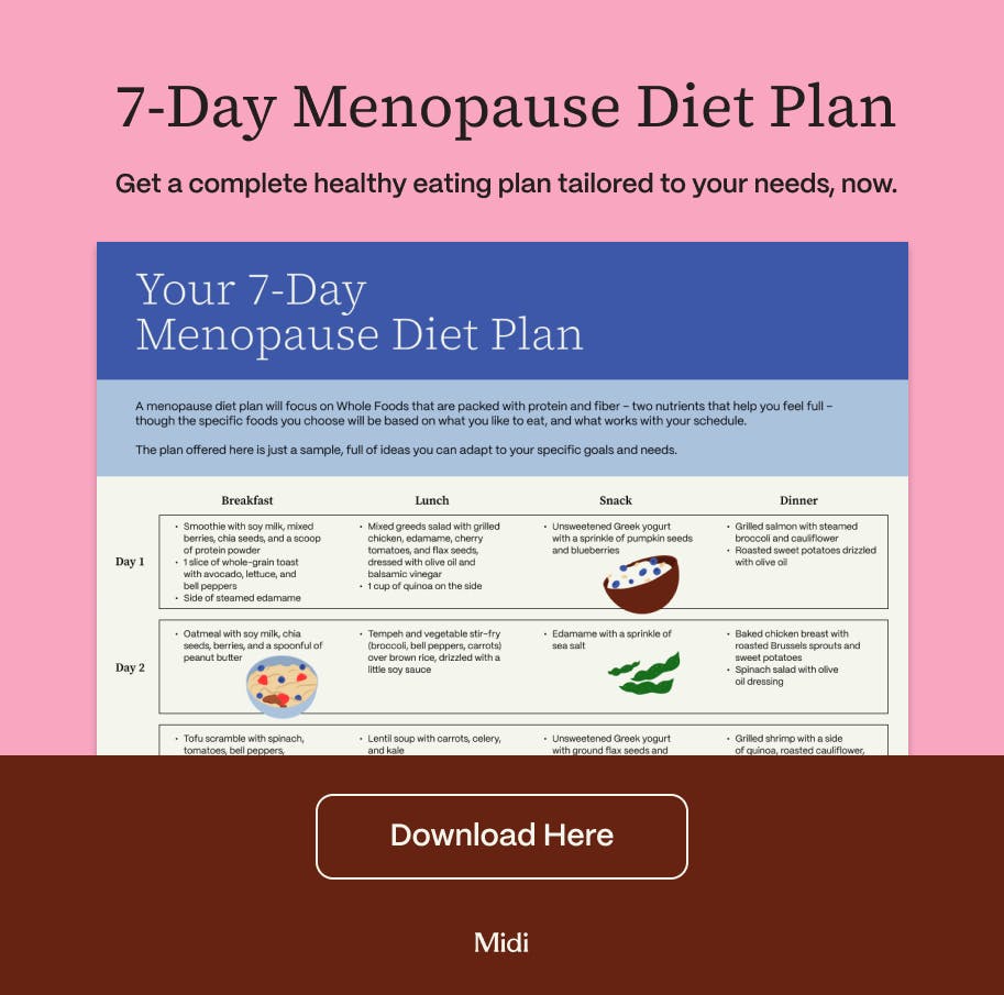 Free Menopause Diet Plan Pdf: Transform Your Health