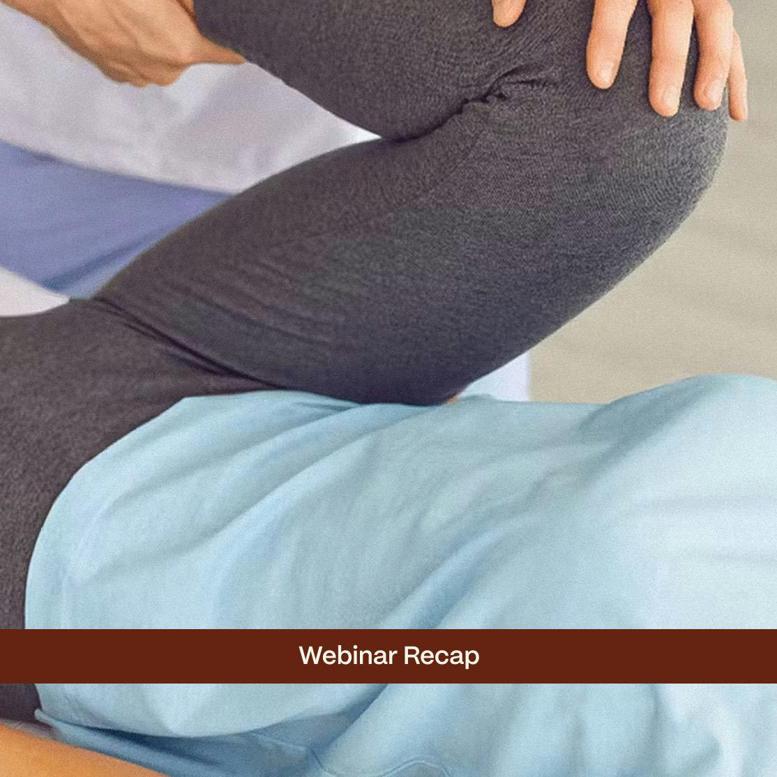 Close crop image of woman stretching