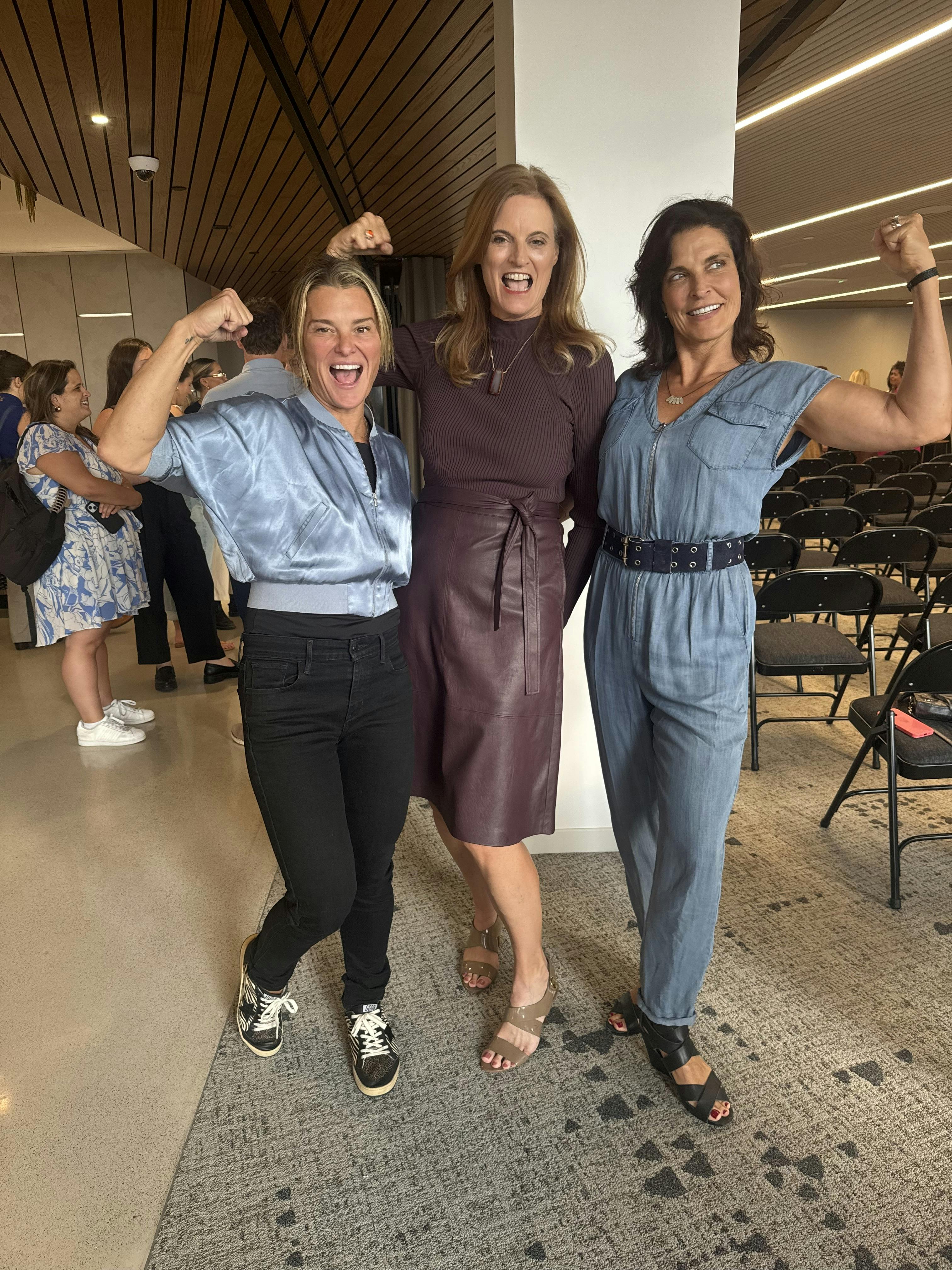 Midi's Dr. Kathleen Jordan with Holli Rillinger and Marcella Hill