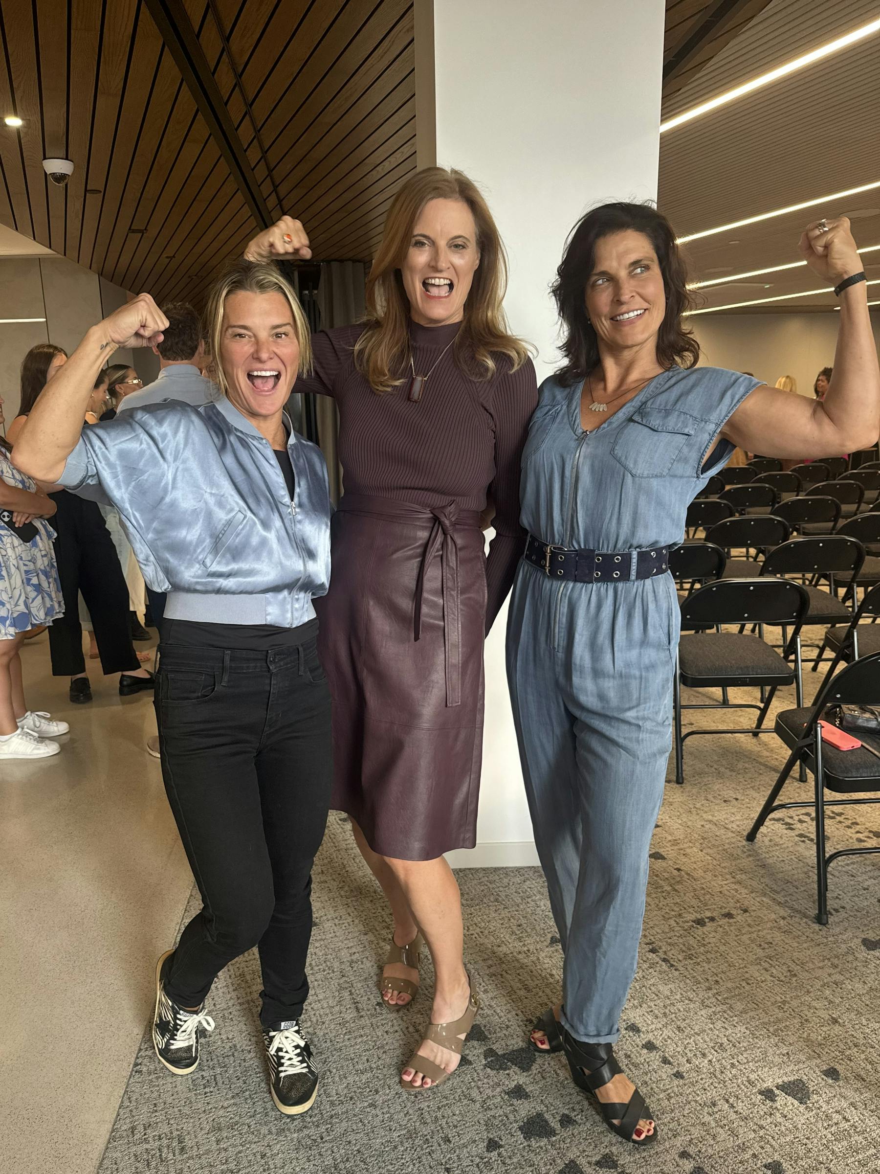 Midi's Dr. Kathleen Jordan with Holli Rillinger and Marcella Hill