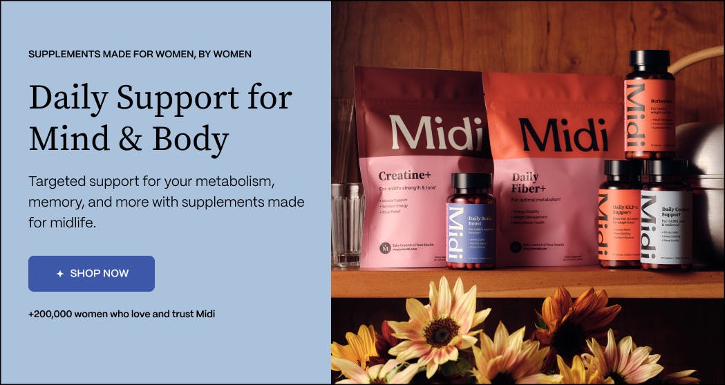 image showing Midi's line of supplements