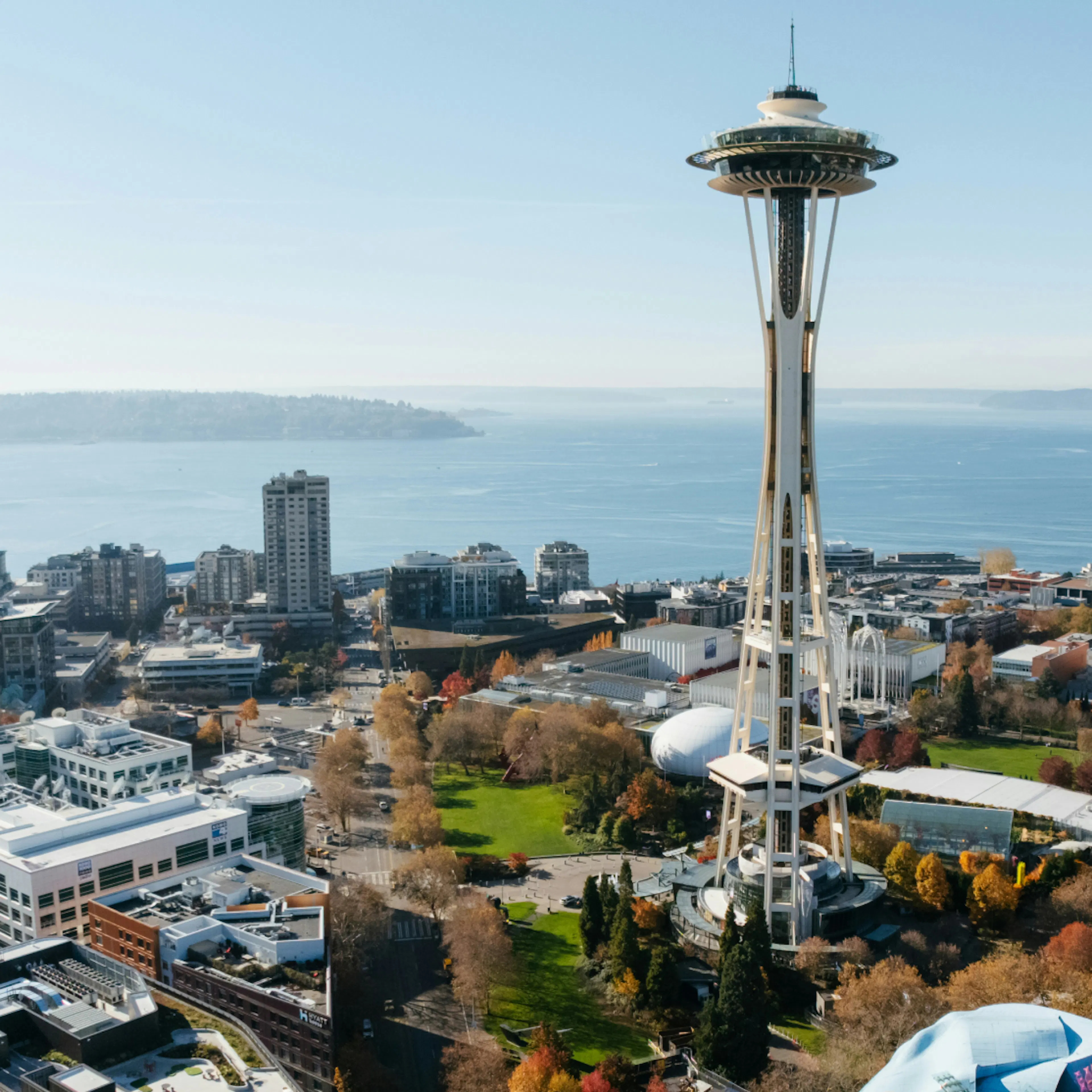 Image of the seattle skyline showing the space needle