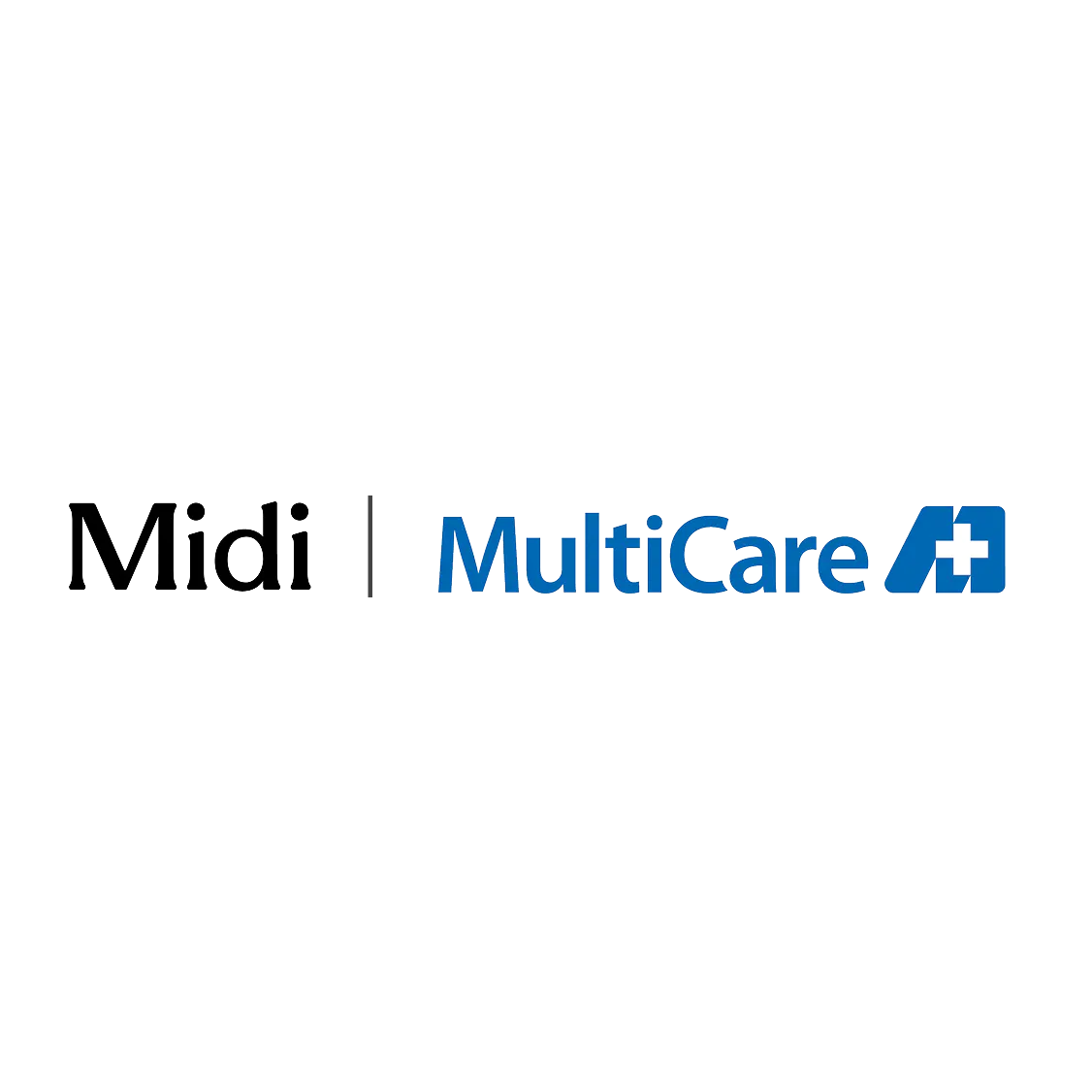Midi and Multicare logos