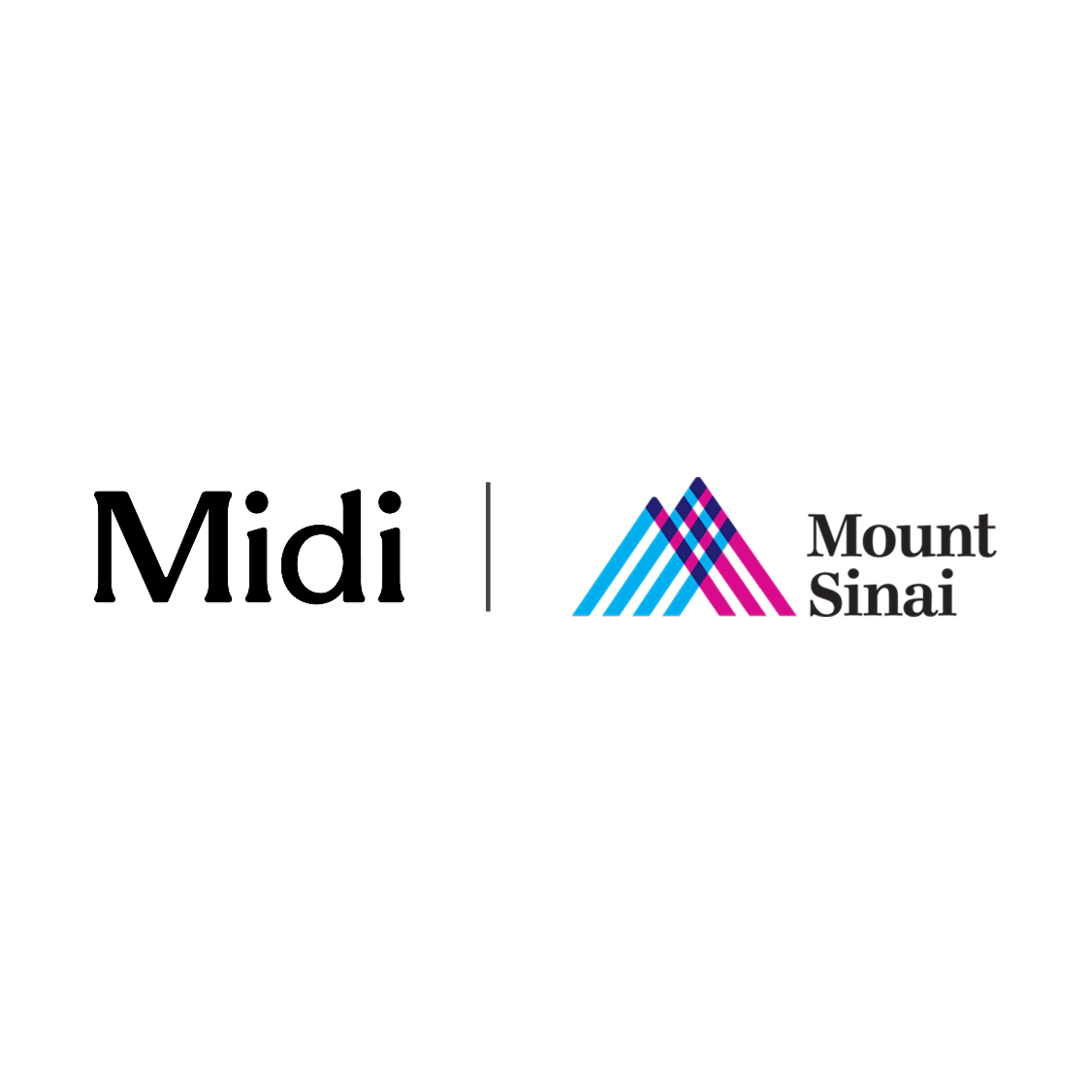 images of Midi and Mt Sinai logo