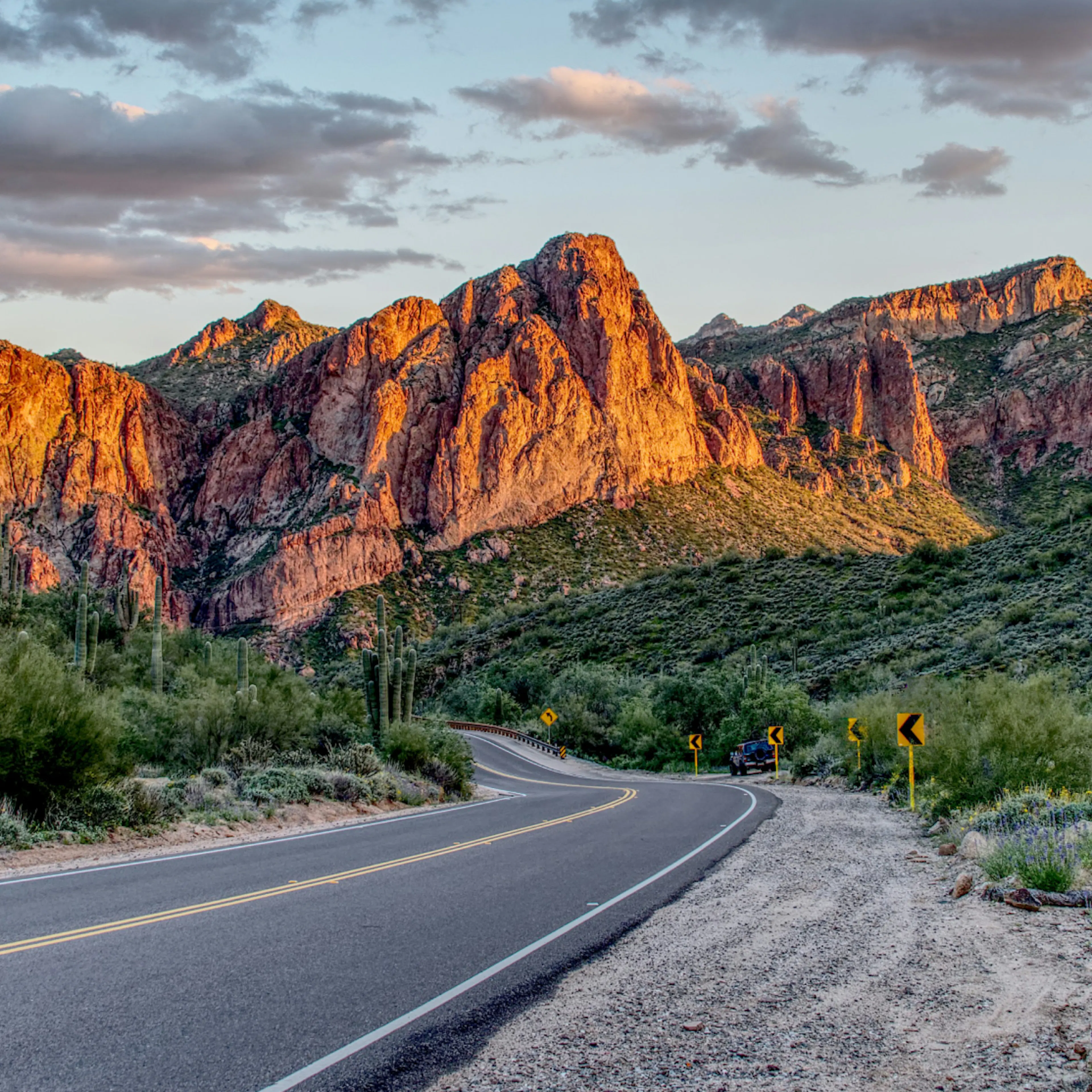 North Bush Highway in Mesa, AZ.
