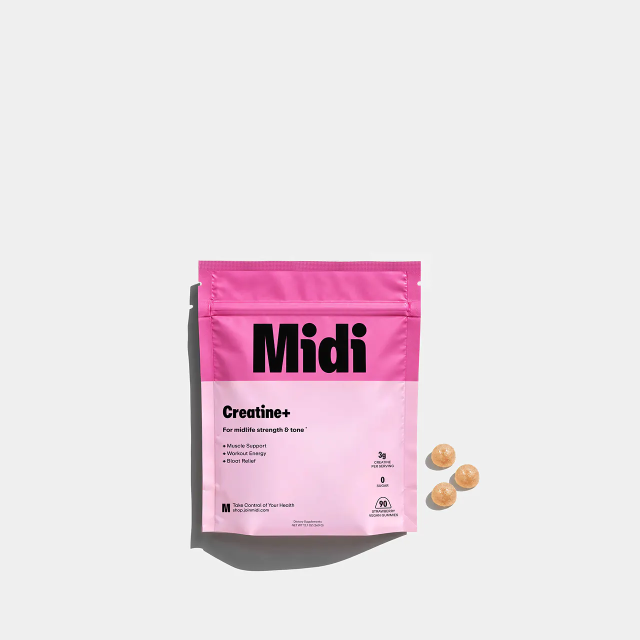 package of creatine+ gummies