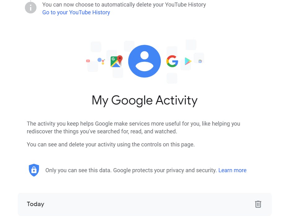 Google Privacy Settings