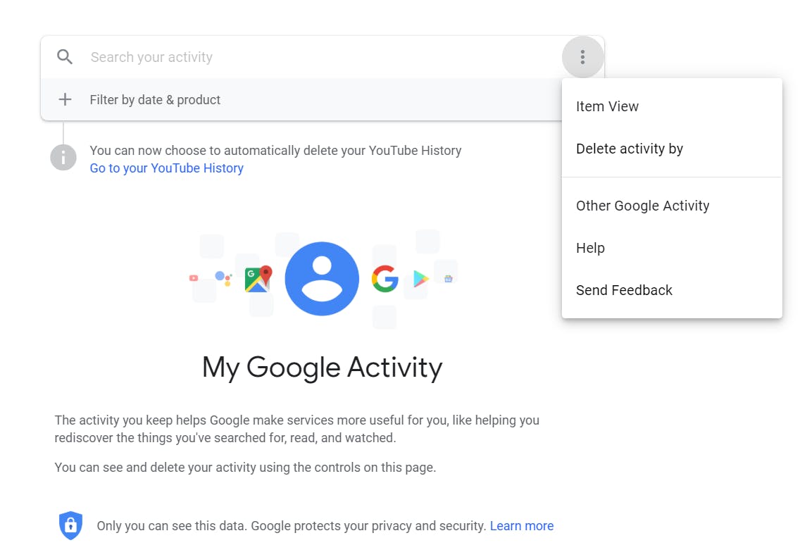 Google Privacy Settings