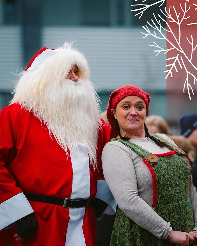 Skjóða og jólasveinn