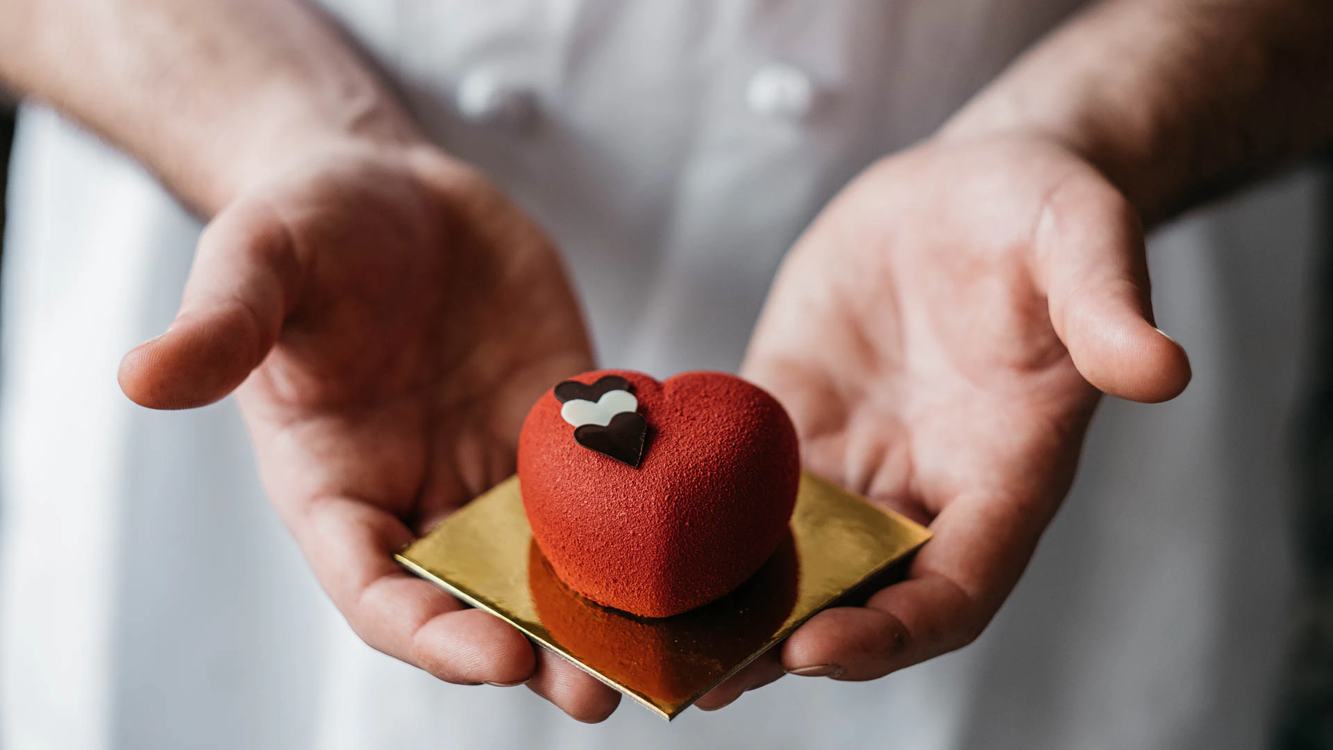 Heart shaped cake