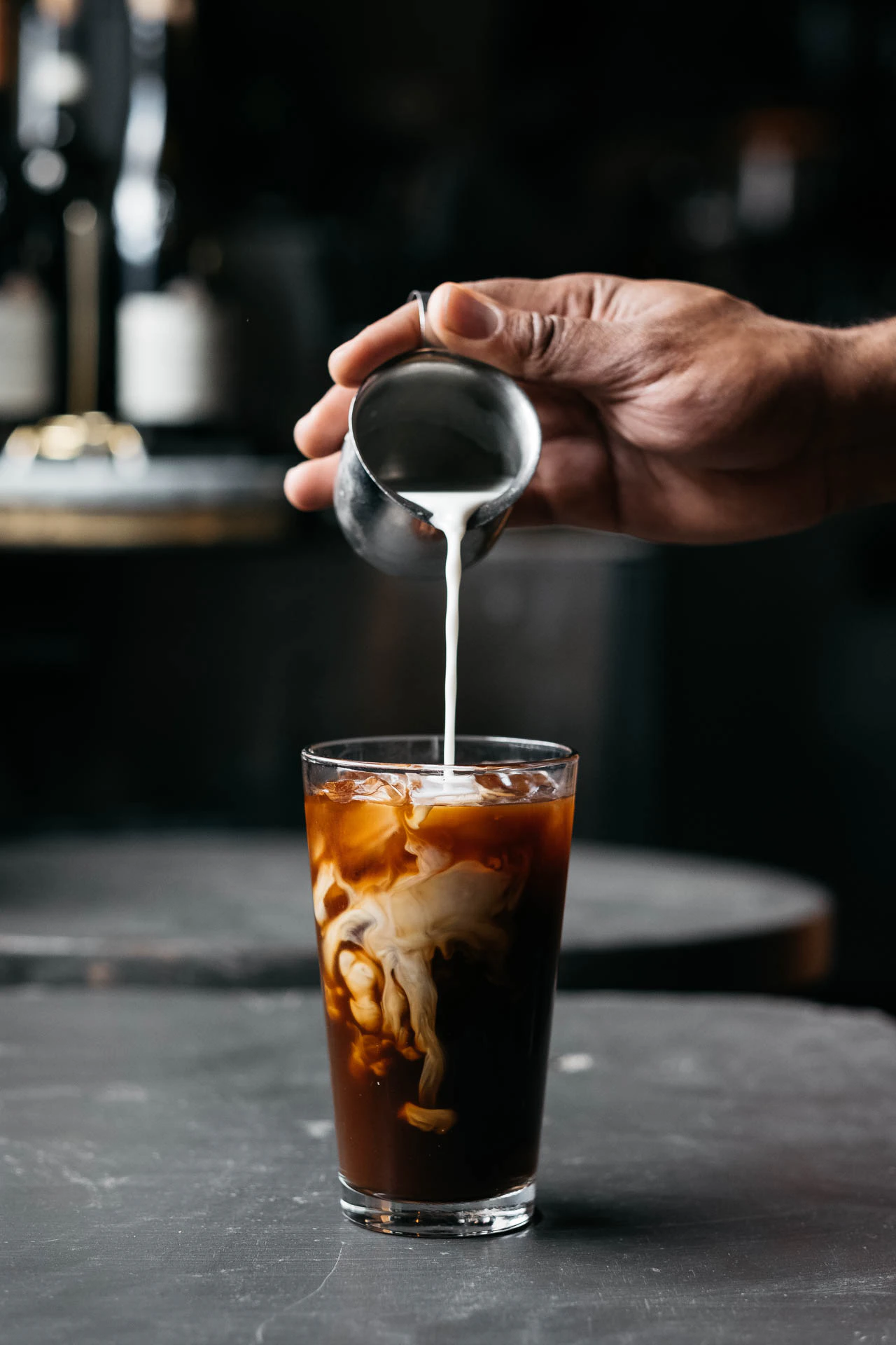 Iced coffee