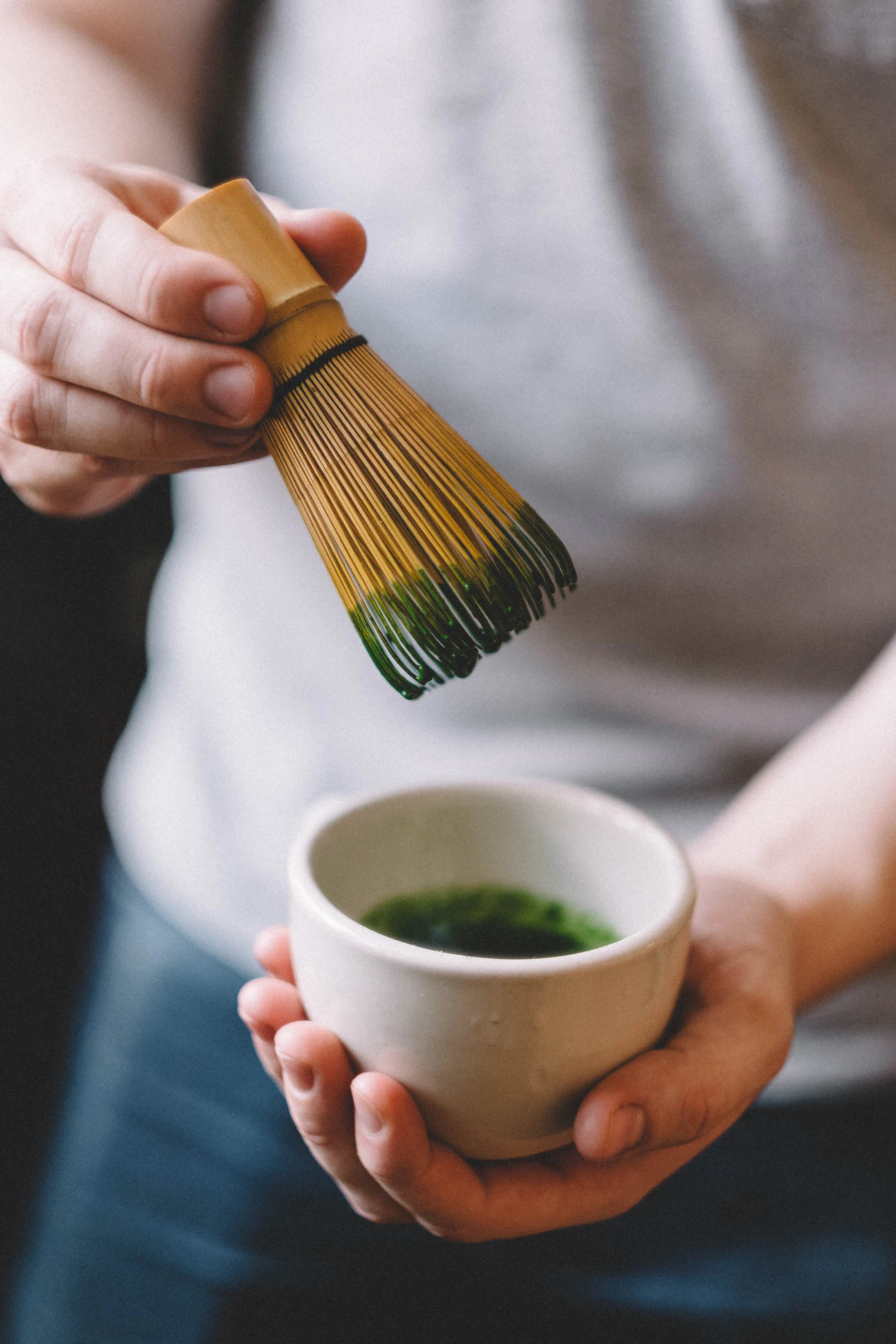 Matcha close up