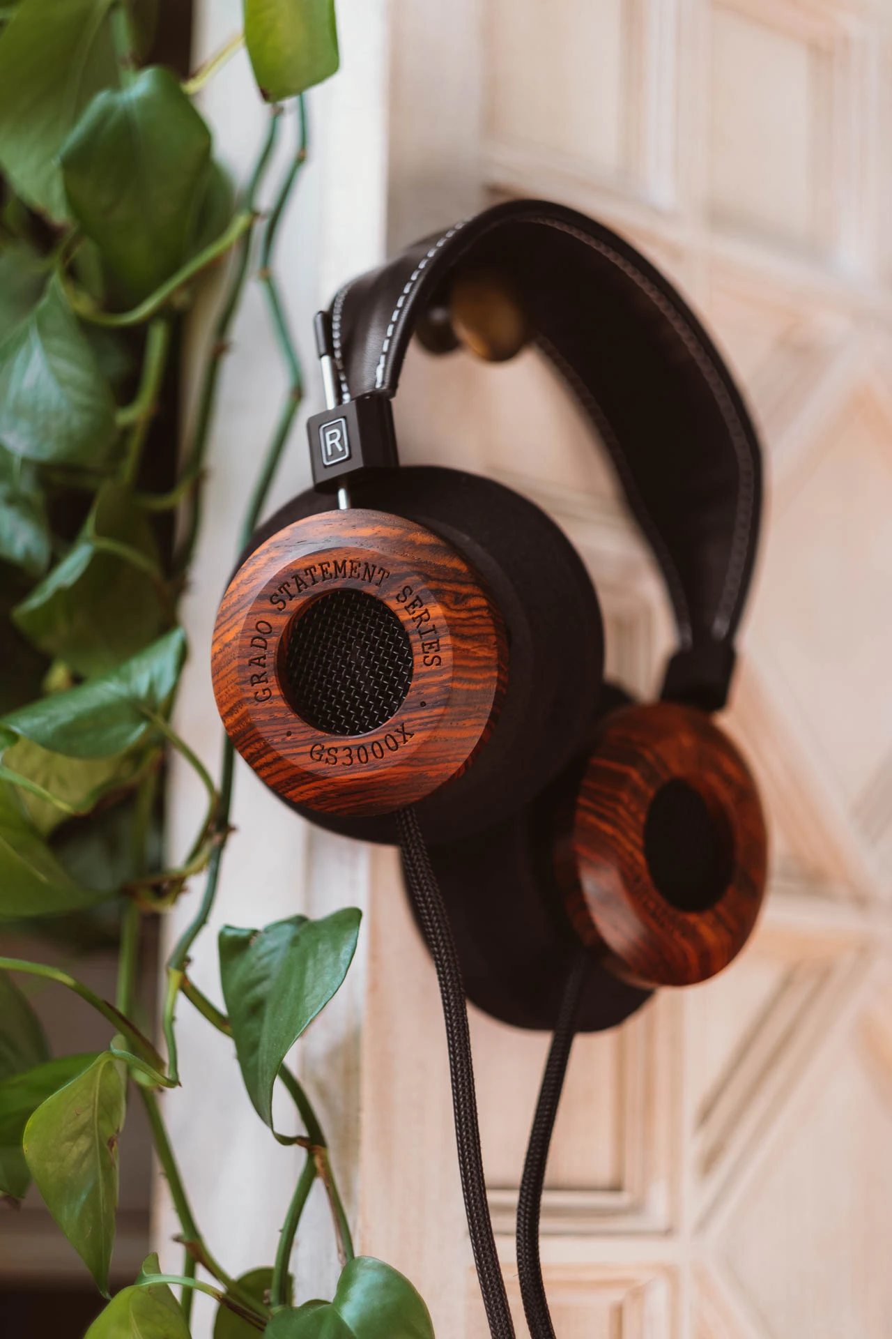 Headphones close up