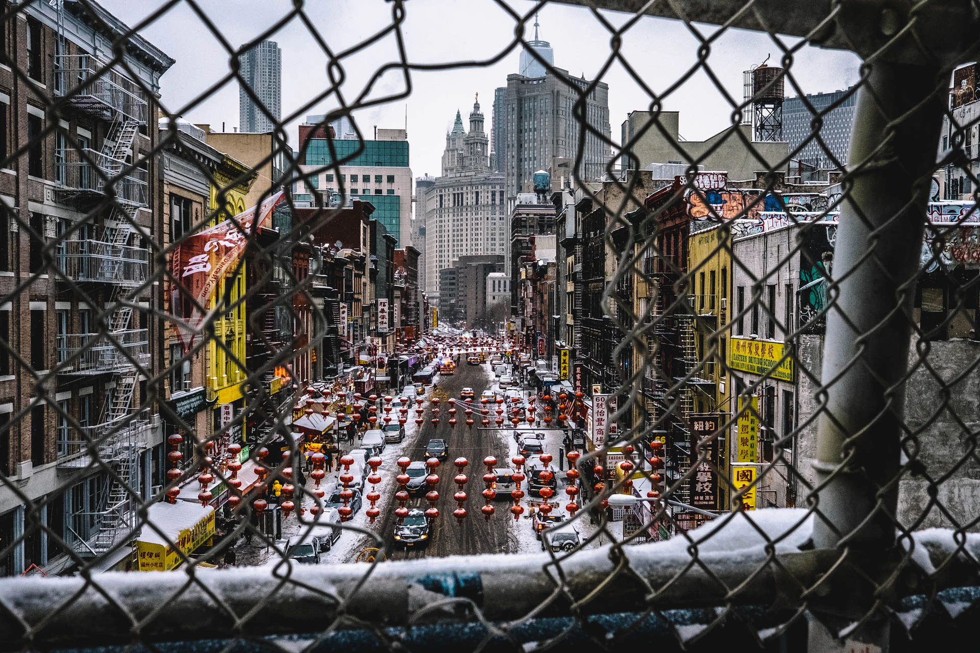 Chinatown from the Fence