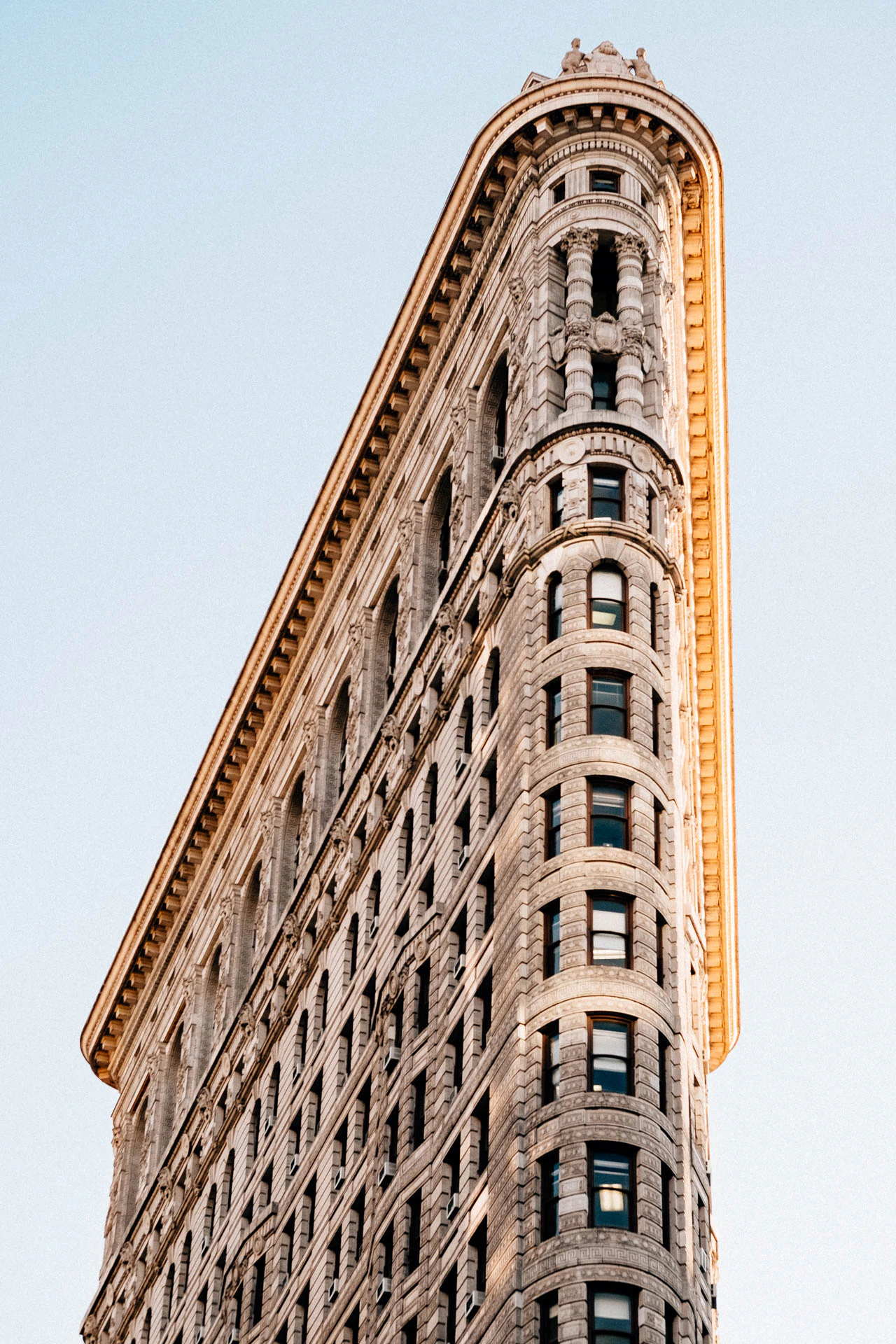 Flat Iron Building Sunset
