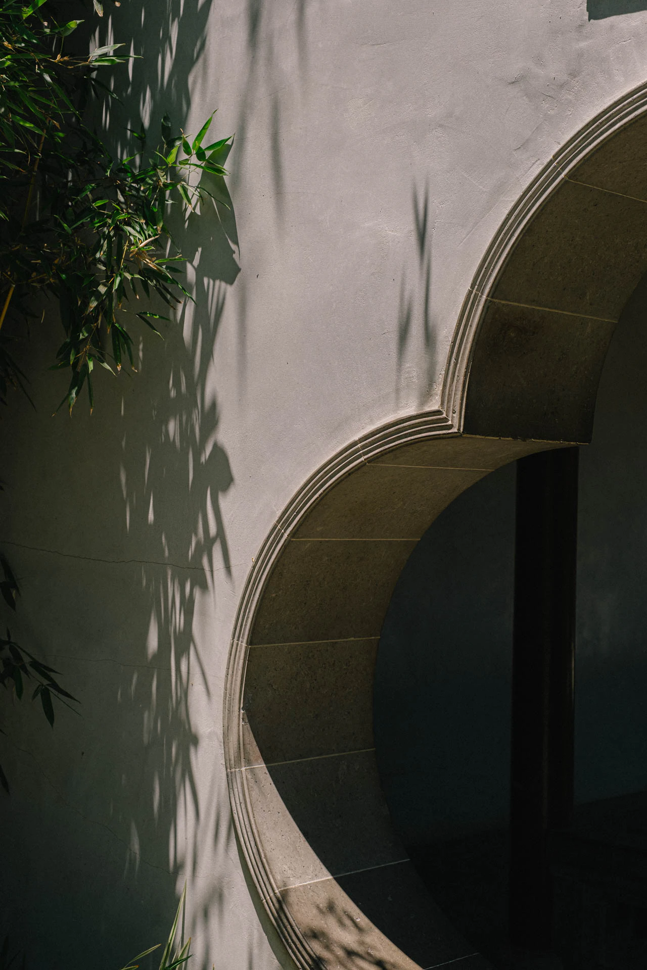Scallop Entryway at The Huntington Garden and Museum