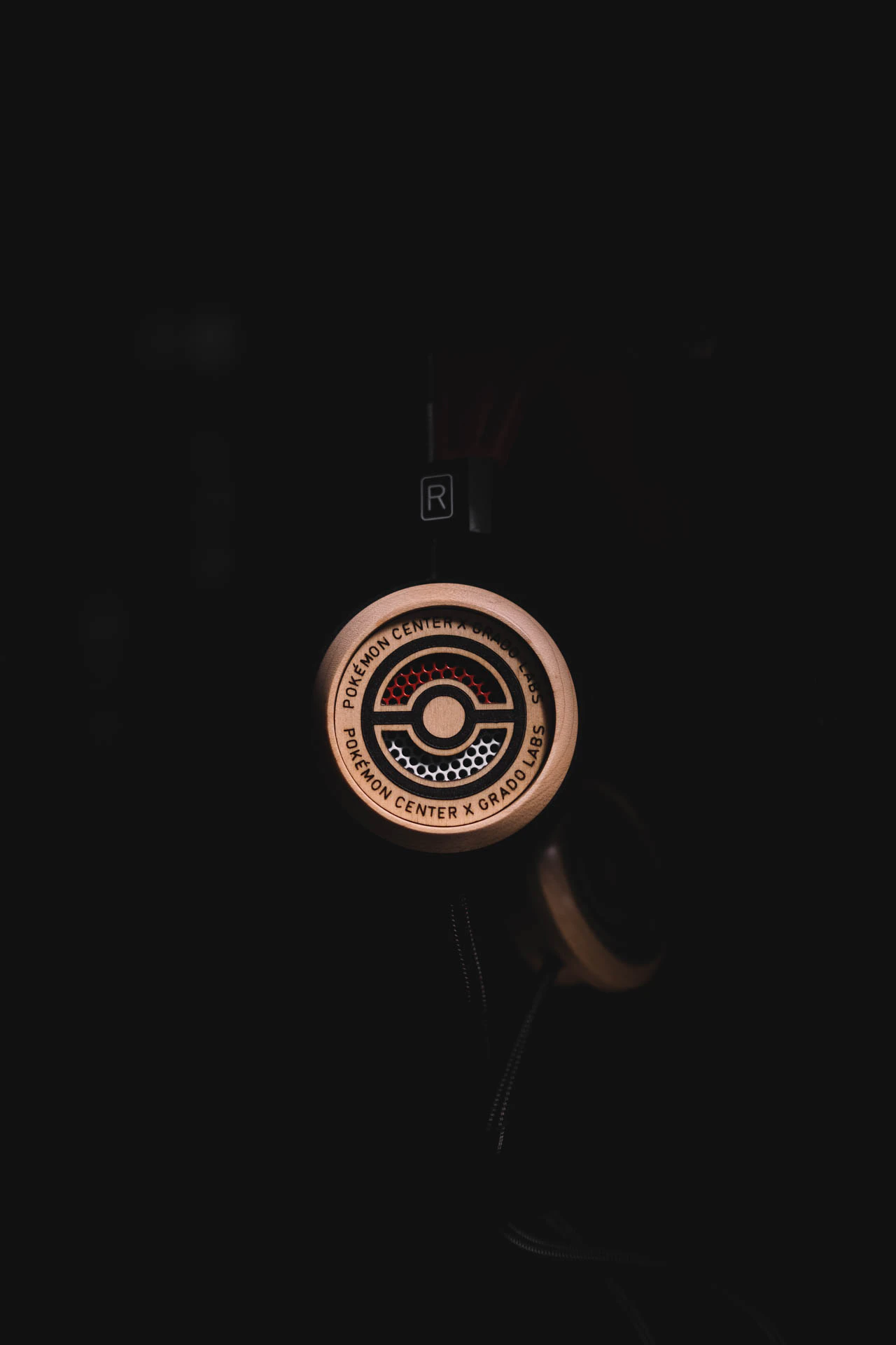 Pokeball Wooden Pokemon Grado Headphones