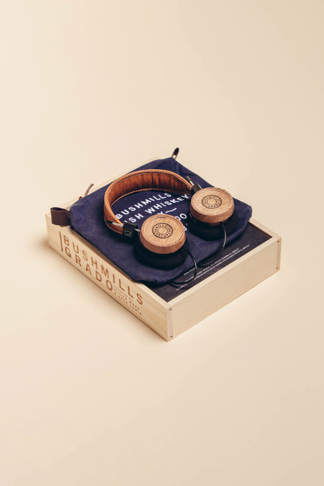 Limited Edition Bushmills Elijah Wood and Grado Labs Headphone