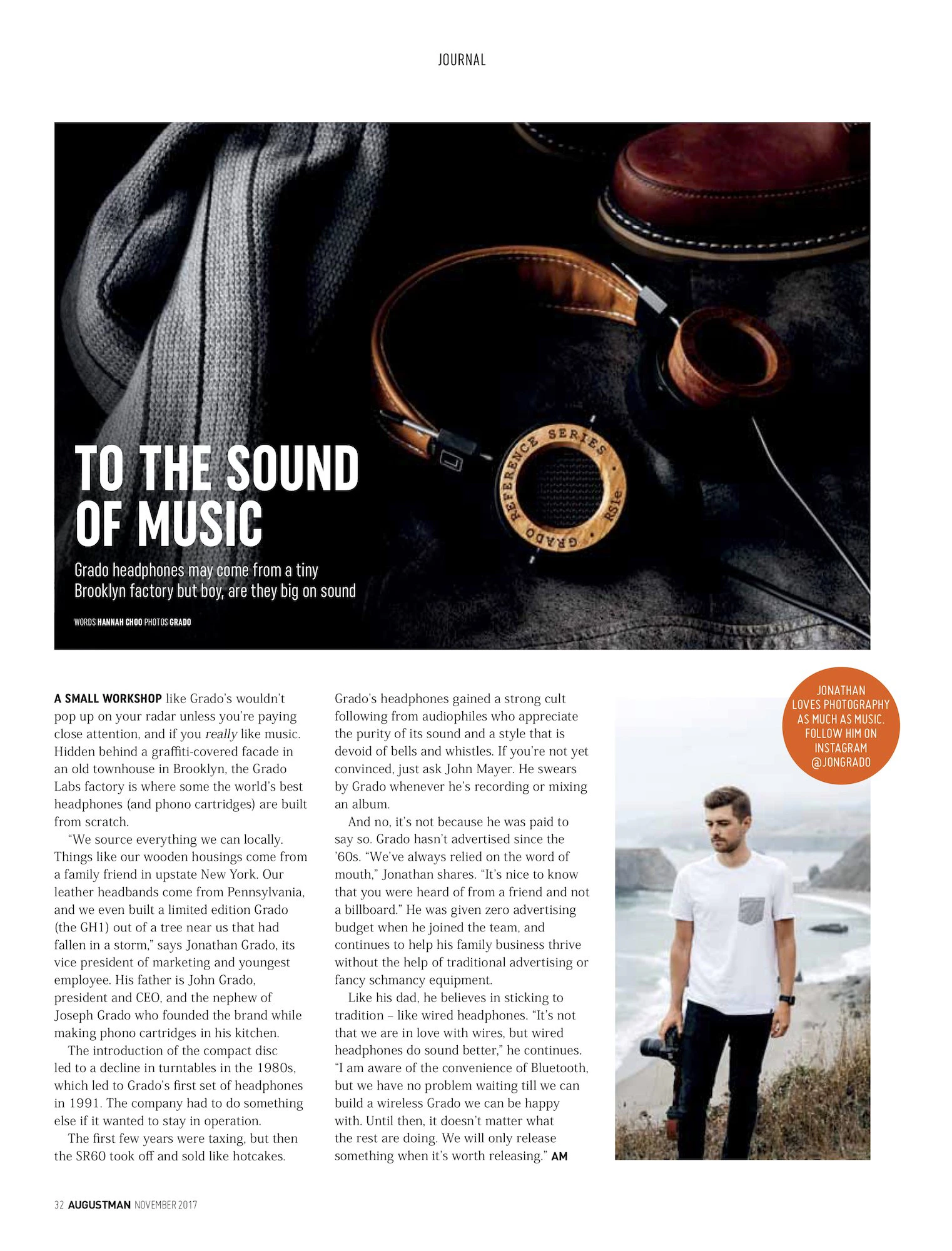 Augustman Singapore on Jonathan Grado