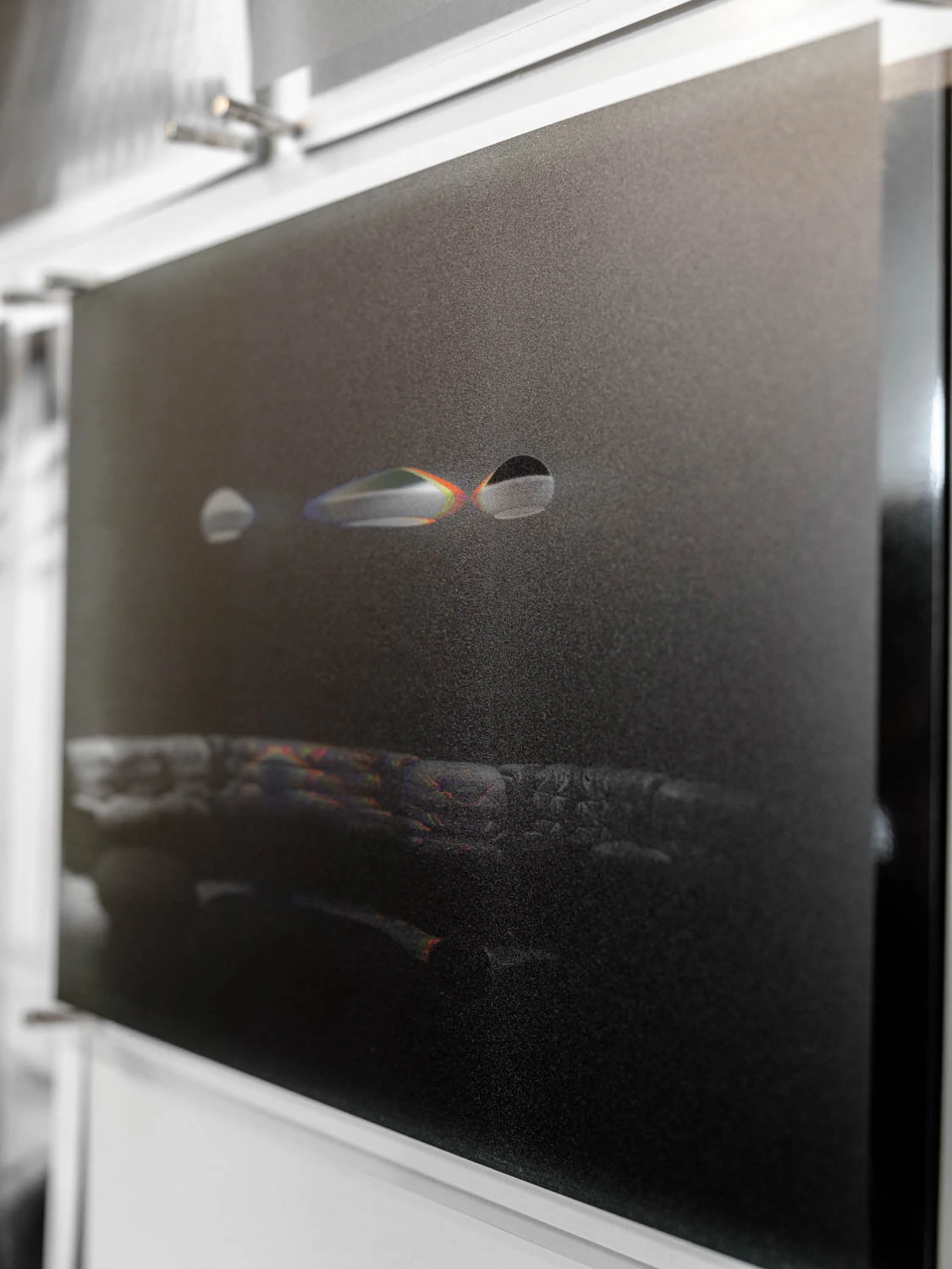 The Purchase of a $6,000 Couch mylar printed at l'appartement 49C gallery