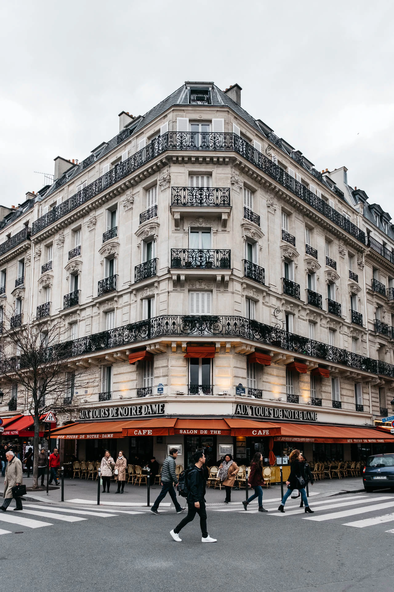 corner building in Paris