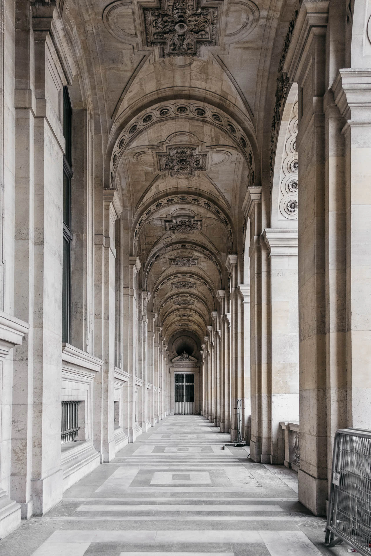 the Louvre museum in paris